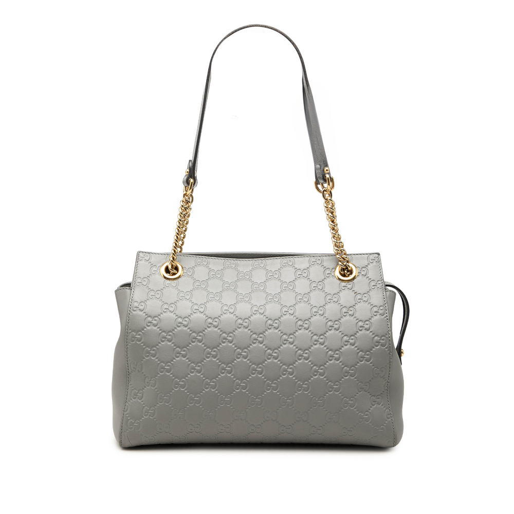 Pre-Loved Gucci Medium Guccissima Soft Shoulder Bag